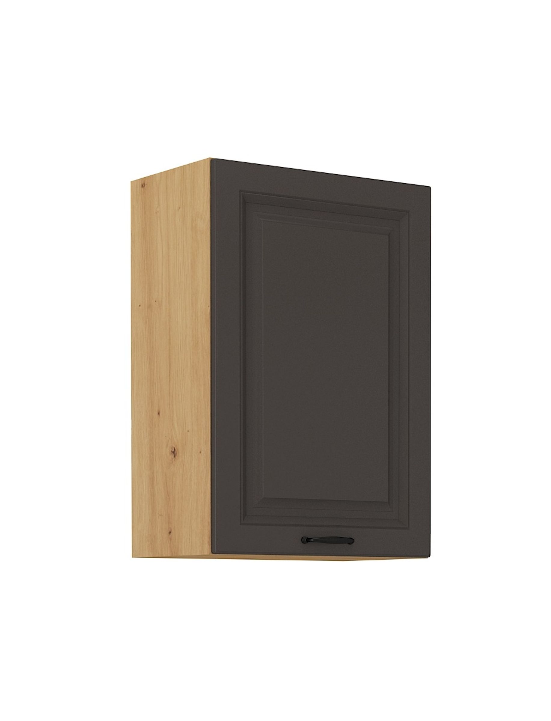 Hängeschrank 50 cm Stilo Grau + Eiche Artisan Küchenzeile Küchenblock Küche