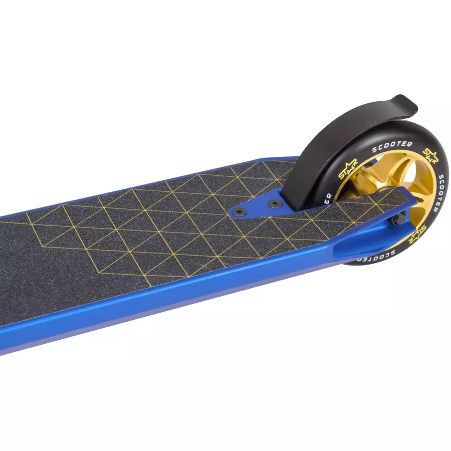 Star Scooter Roller Stunt Trick 110mm Semi Prof blau