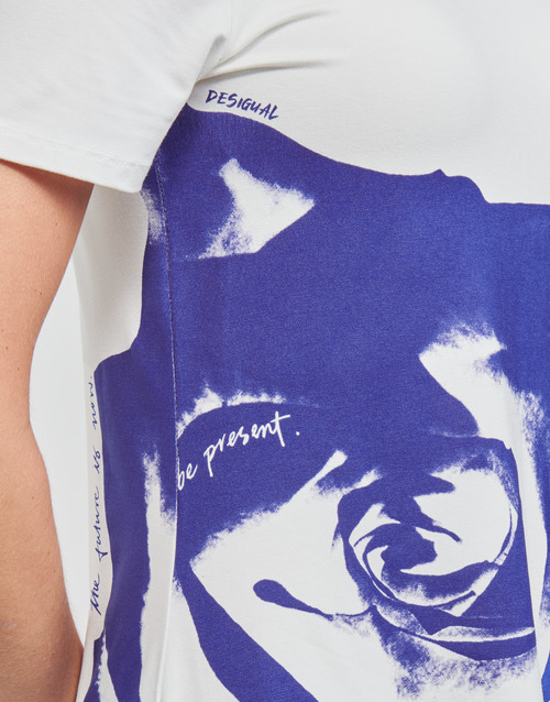 Desigual - WASHINTONG - Blanc / Bleu