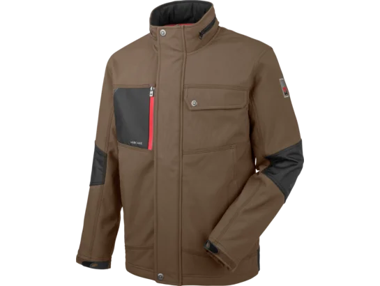 Softshell de travail Würth MODYF Nature brune