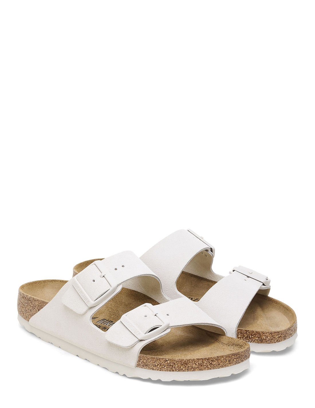 birkenstock Mules Femme arizona leve antique white