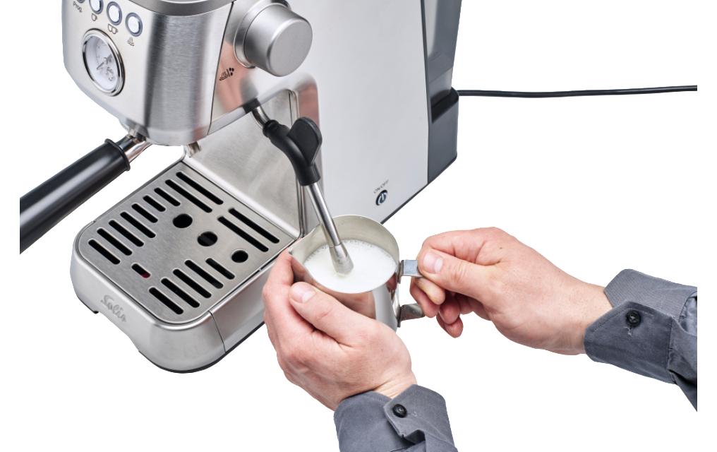 Siebträgermaschine Barista Perfetta Plus Silber<br>Kompakte Siebträgermaschine