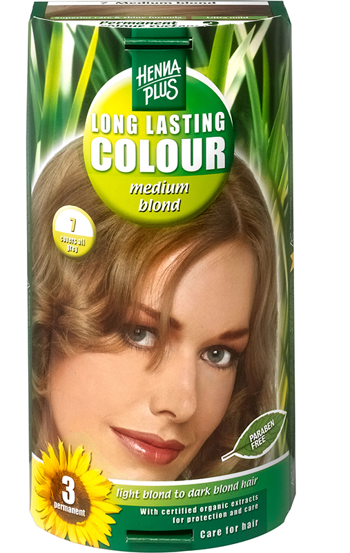 HENNA Long Last Colour 7 mittelblond 1 Stk