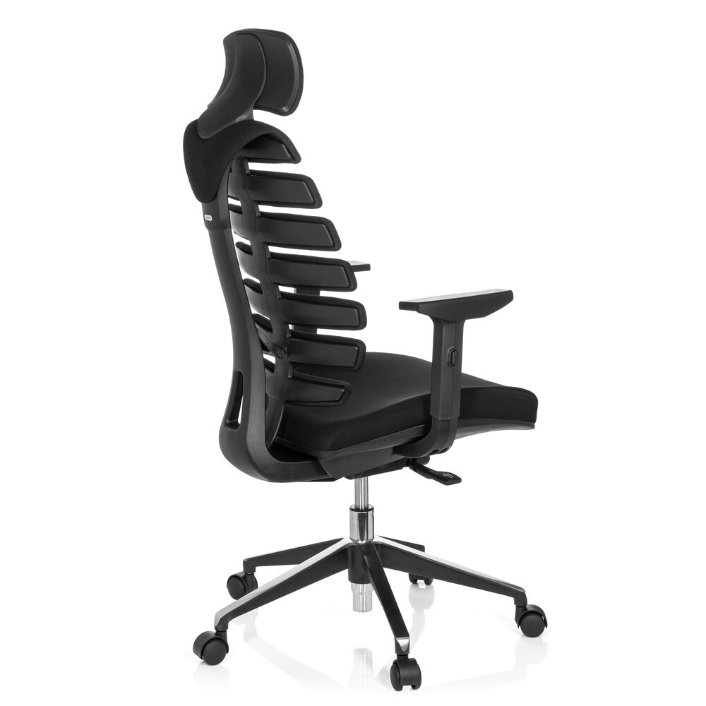 Profi Bürostuhl ERGO LINE II PRO Stoff mit Armlehnen (höhenverstellbar) hjh OFFICE