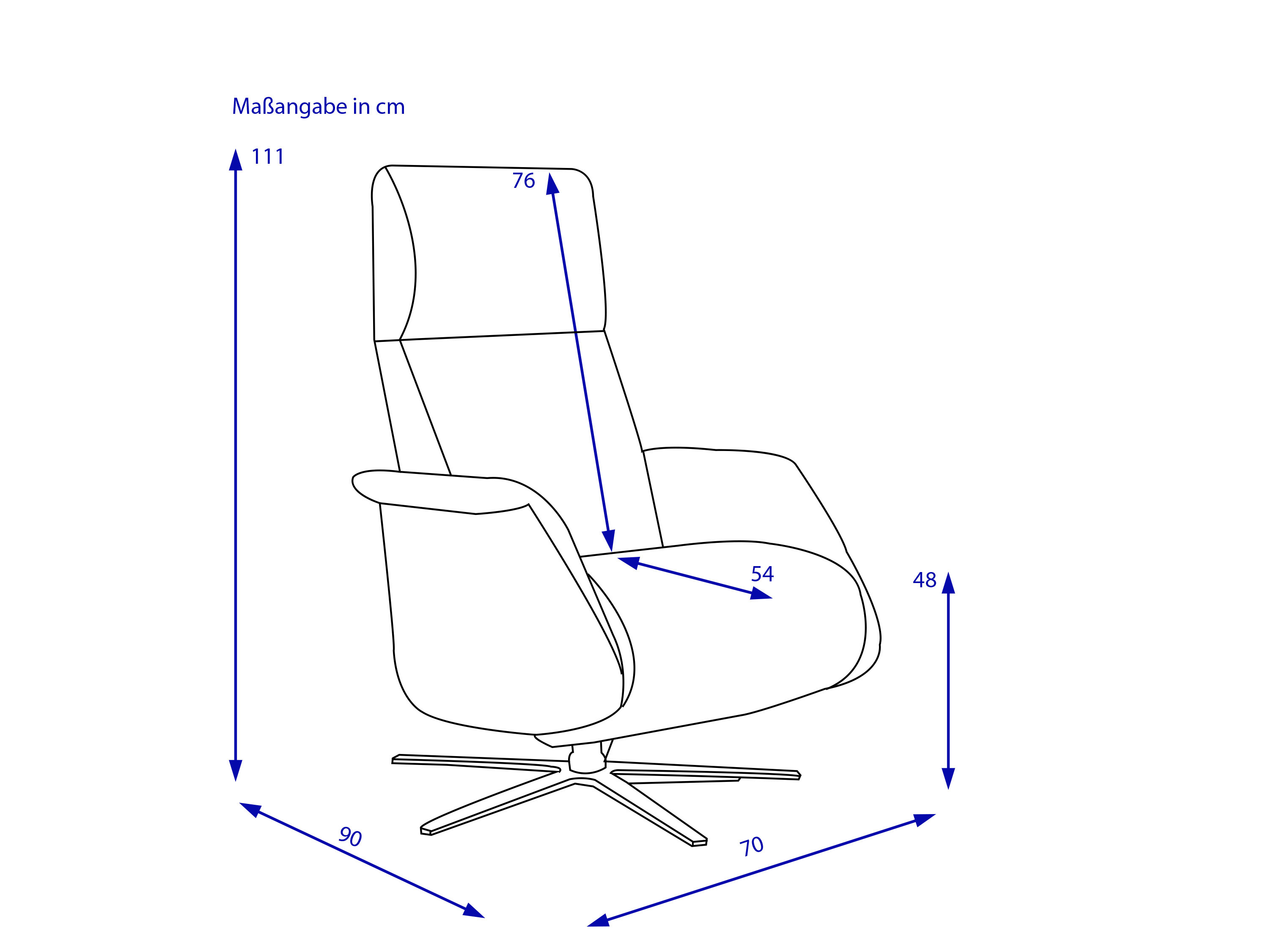 Relaxsessel MOTION EM 240