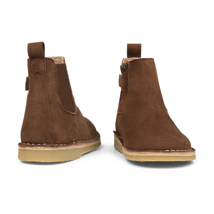 Petit Nord Boots Ankle Zip | Chocolat