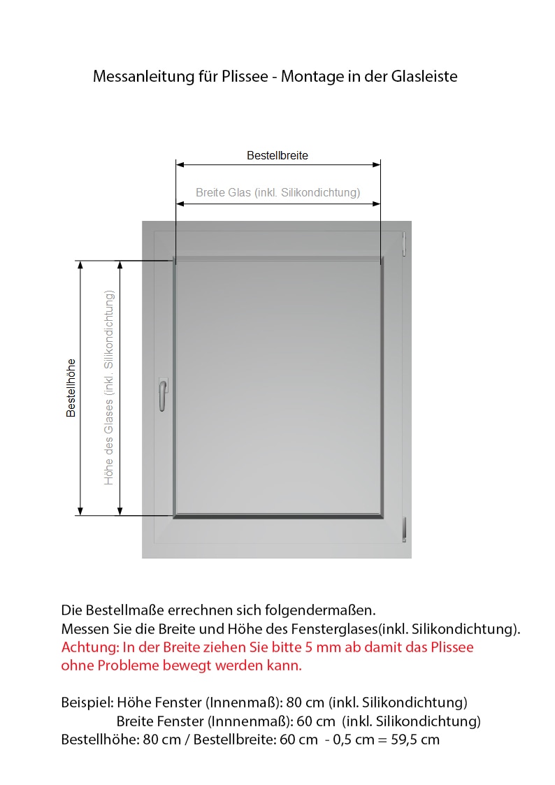 indeko Plissee »simple« Lichtschutz mit Bohren verspannt nach Mass
