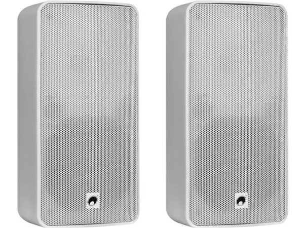 Omnitronic 11036955, 2-vejs, Ledningsført, 80 W, 60 - 18000 Hz, 16 ohm (O), Hvid