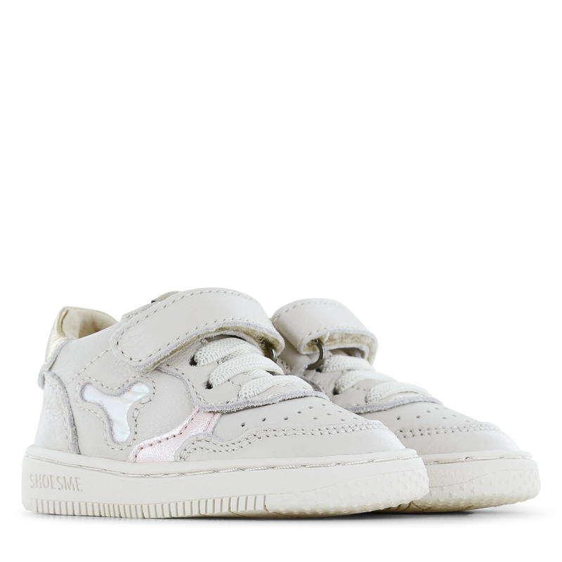Shoesme glänzend beige Sneaker