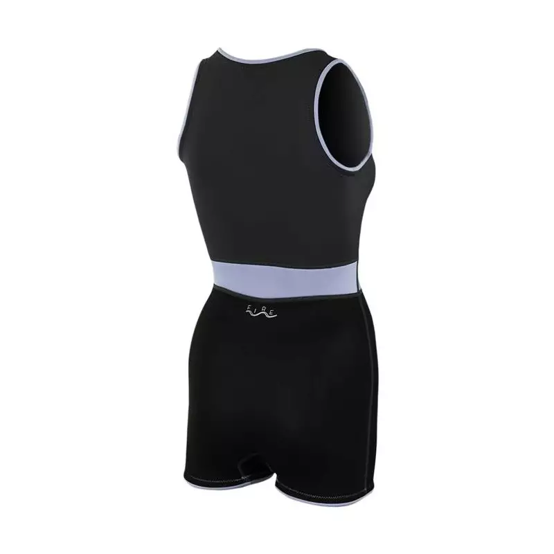 Combinaison femme short jane PROLIMIT Fire Sleeveless Frontzip 2/2 Q-lining FL Blue/Grey