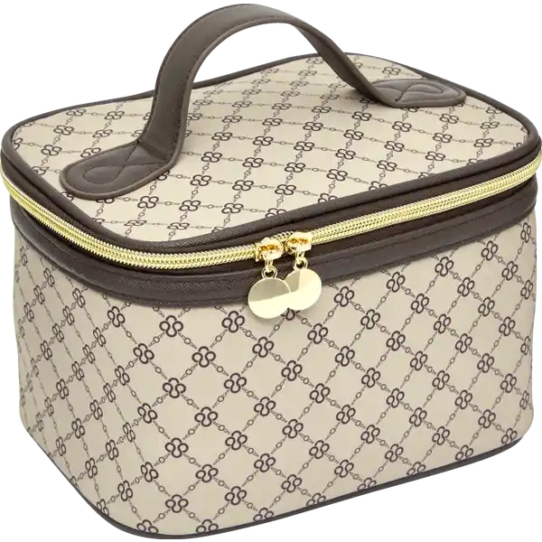 Beauty Case beige / braun