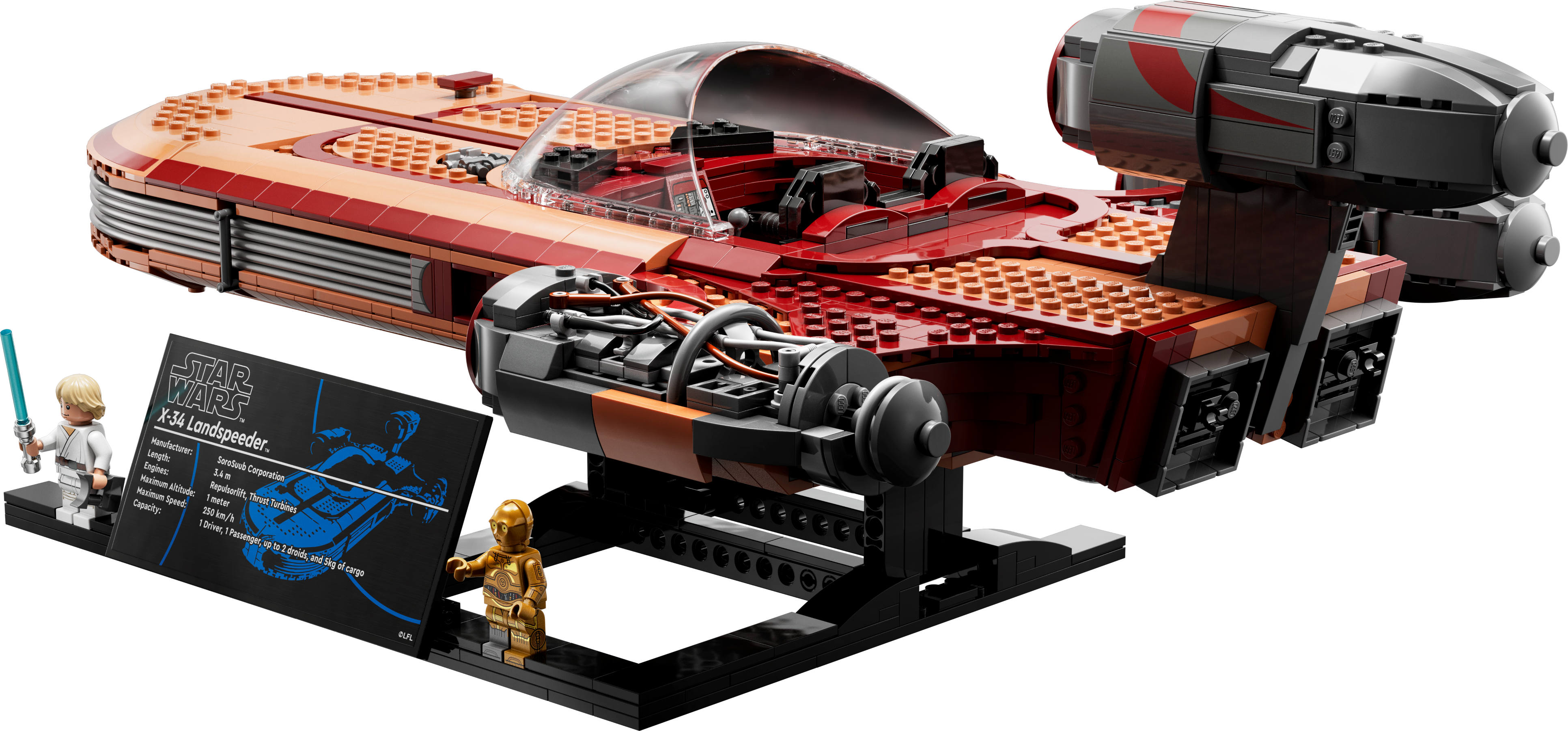 Landspeeder™ 75341 de Luke Skywalker