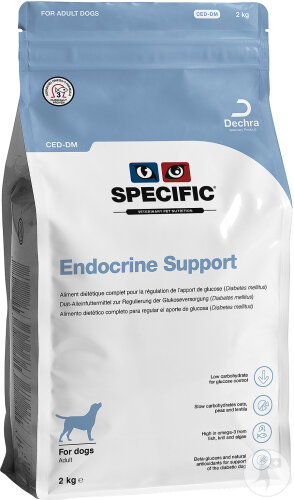 Specific CED-DM Endocrine Support Chiens Adultes Diabète Troubles Endocriniens 2kg