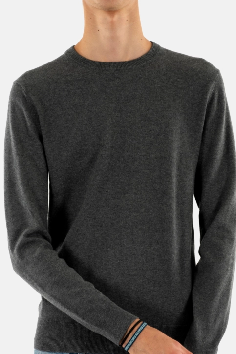 Pull hiver superdry essential xuc gull grey marl