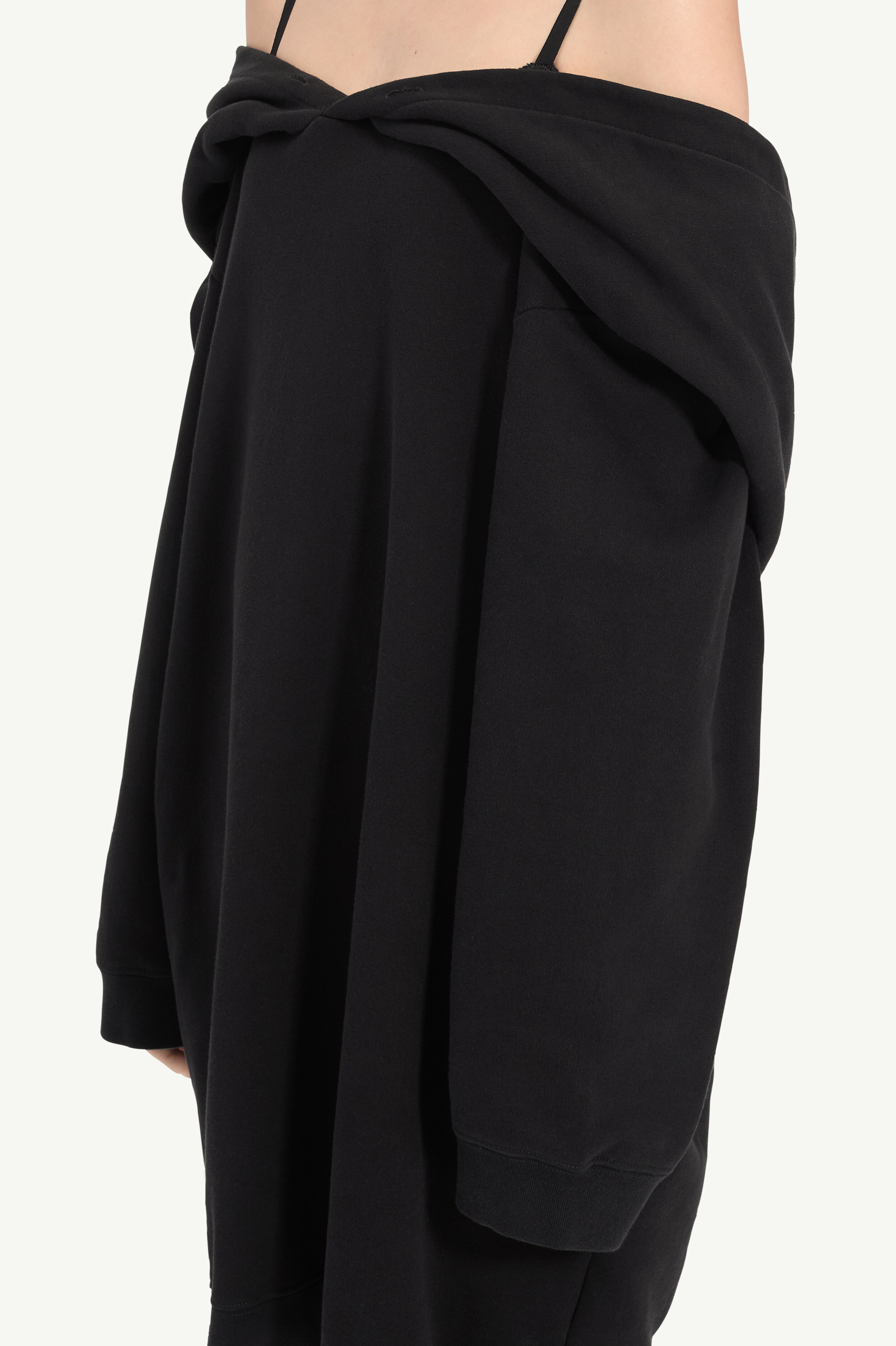 Robe sweat-shirt en coton pour femme | MM6