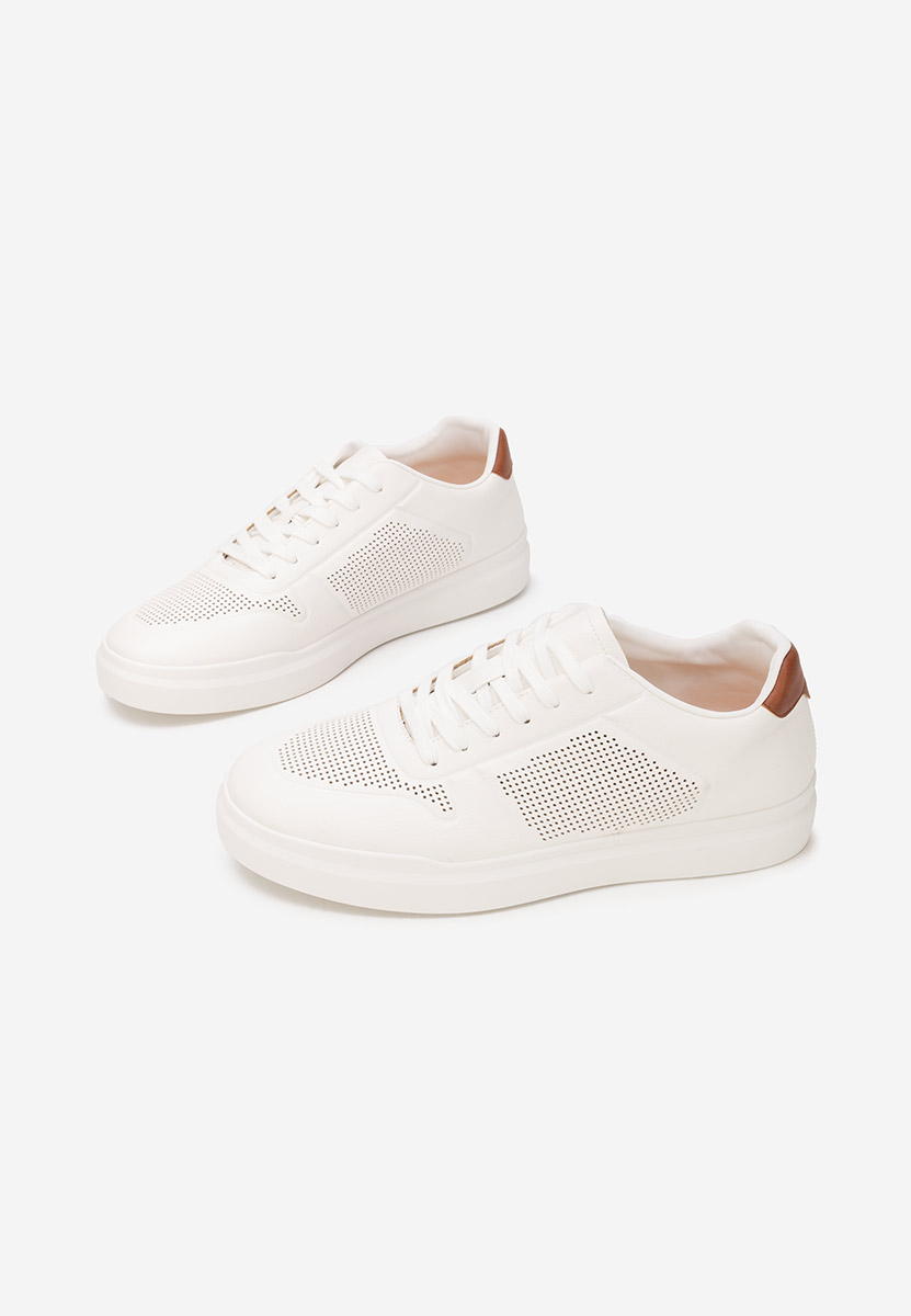 Baskets pour hommes blancs Zorlan