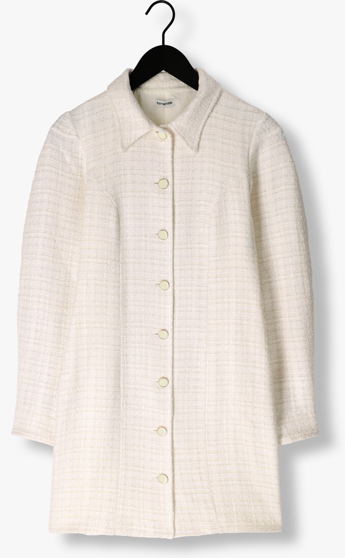 EST\\'SEVEN creme est'seven mini jurk coco dress tweet