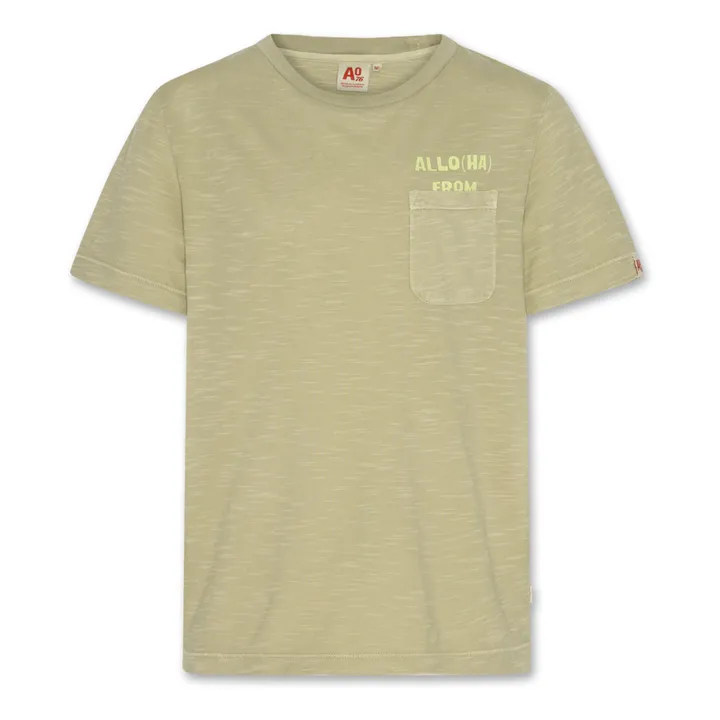 AO76 T-shirt Mick | Vert olive