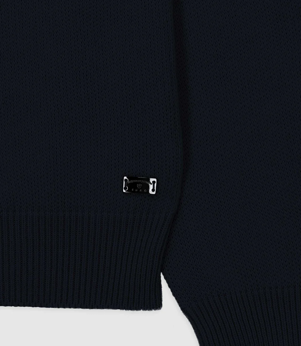 Gilet zippé marine BEN