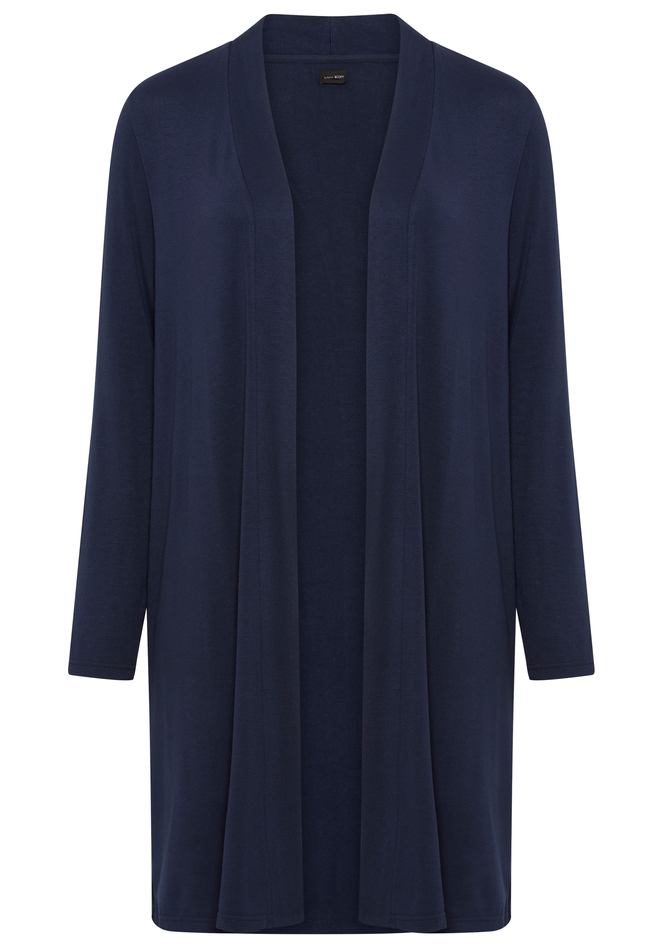 Laura Scott CURVE Longstrickjacke aus angenehmem fliessendem Jerseymaterial - GROSSE GRÖSSE