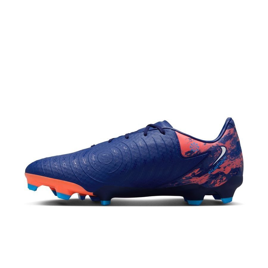 Nike Phantom GX II Academy MG Erling Haaland Personal Edition - Bleu/Chrome ÉDITION LIMITÉE