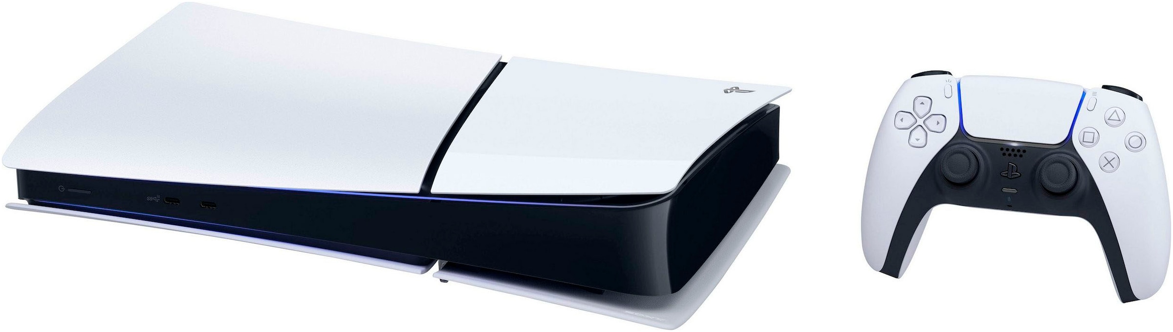 PlayStation 5 Konsolen-Set »Digital Edition (Slim) inkl. zweitem DualSense Wireless-Controller« 825 GB 1