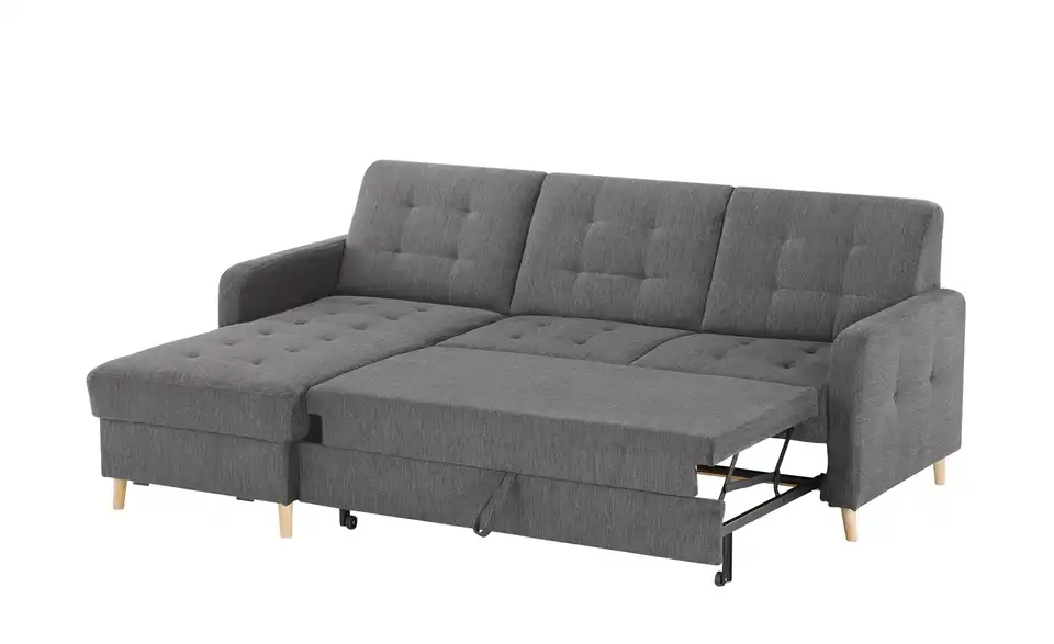 Ecksofa Venus Anthrazit links