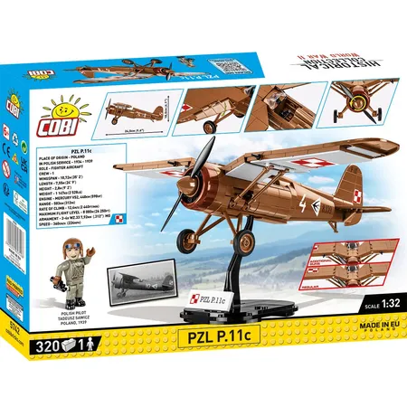 Cobi 5742 Historical Collection - PZL P.11c