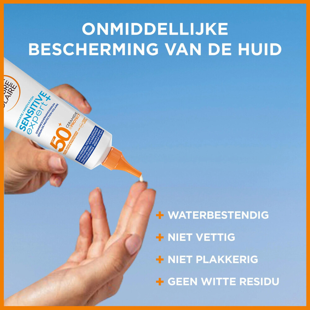 Garnier Ambre Solaire Sensitive Expert+ Zonbeschermingsserum SPF 50+125 ml