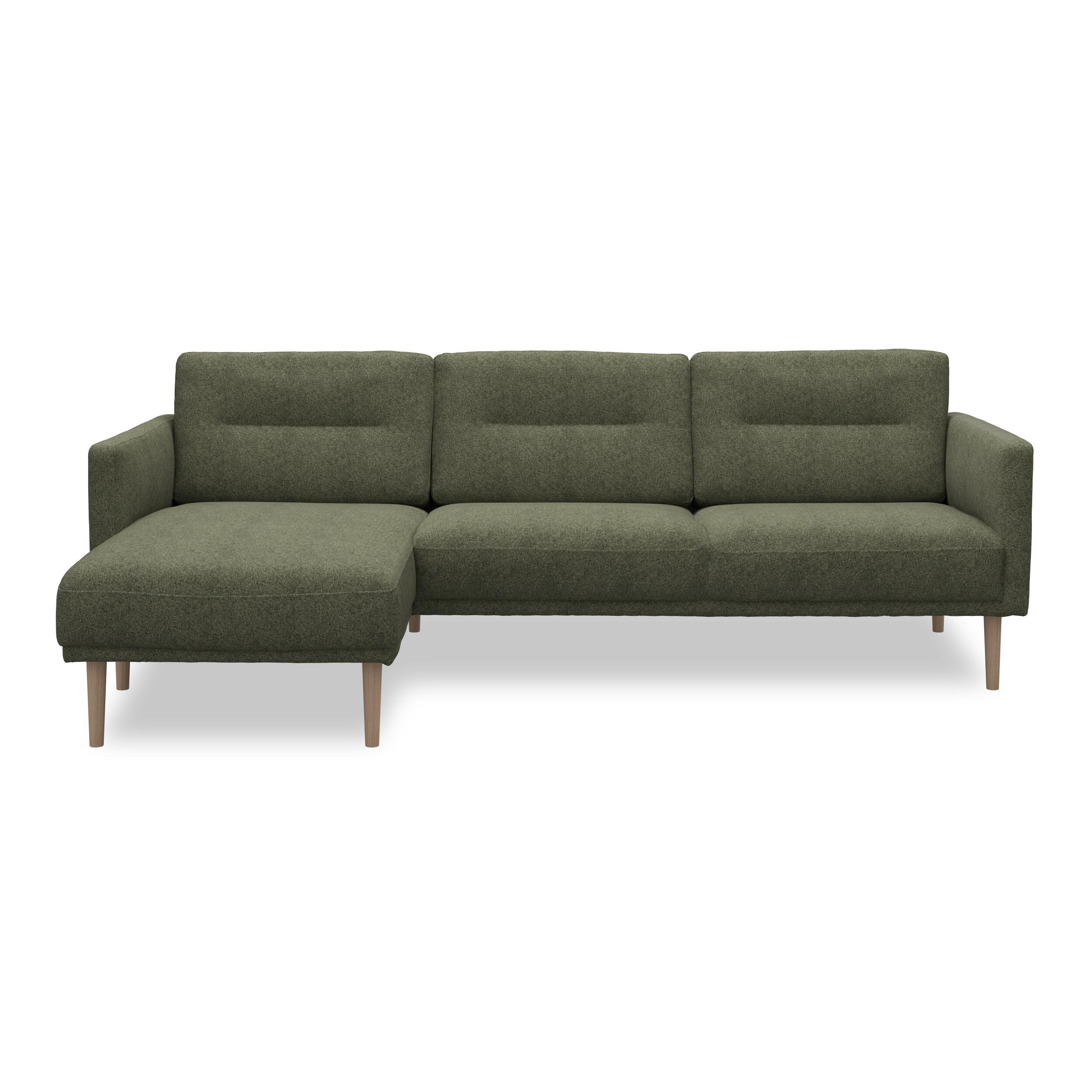 Larvik venstrevendt sofa med chaiselong