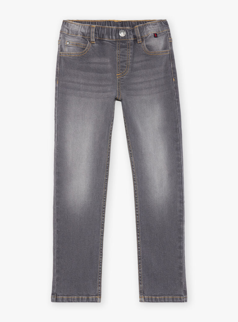 Jean regular gris