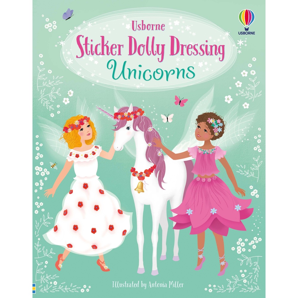 Usborne-Aktivitäten: Sticker Dolly Anziehbuch für Einhörner