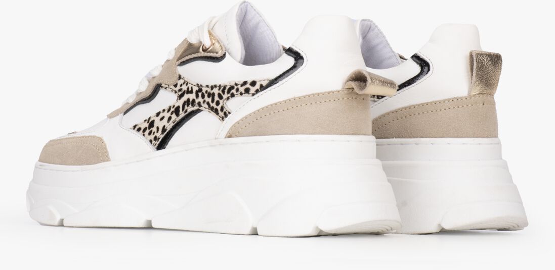 PS POELMAN beige ps poelman lage sneakers jana