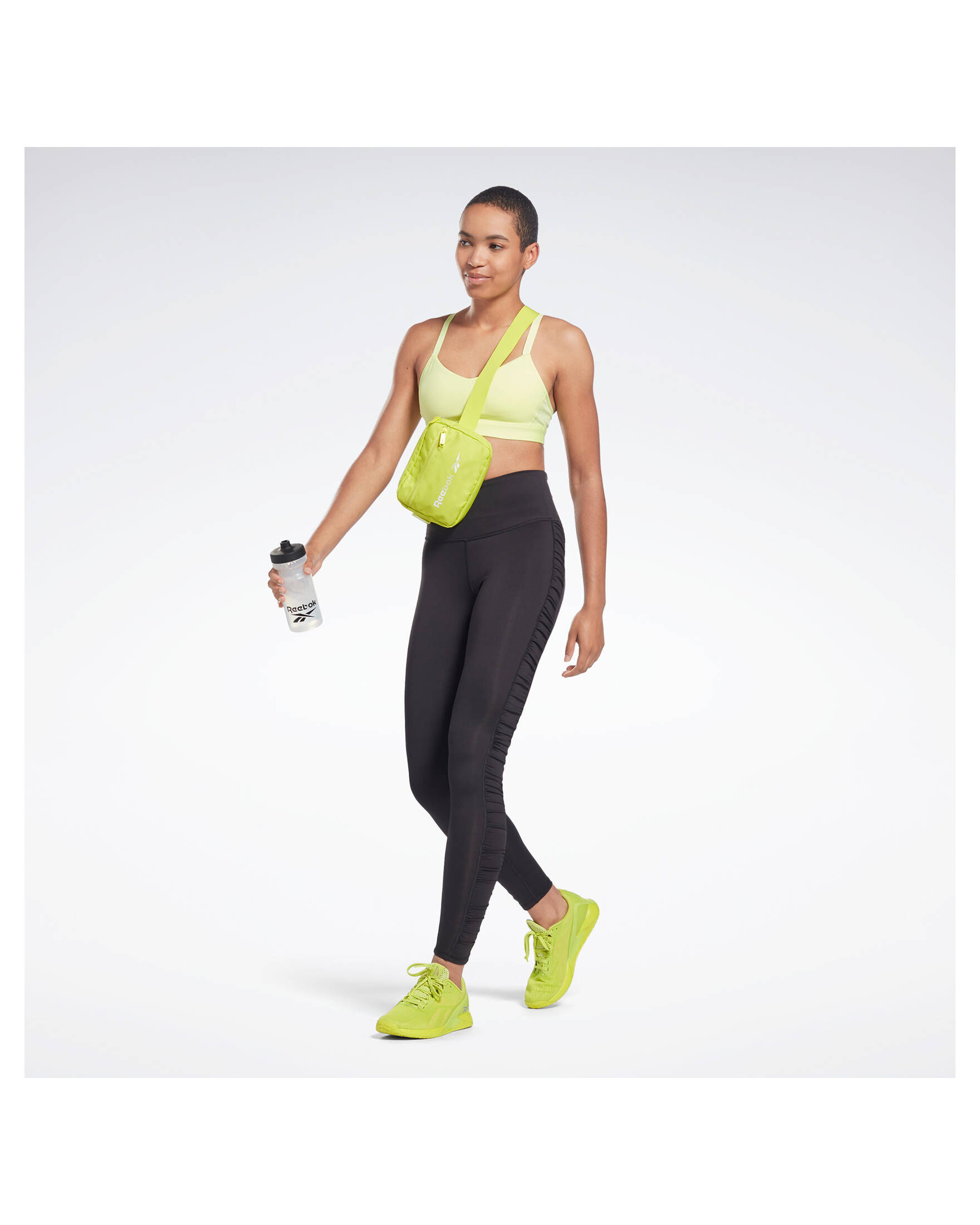 Reebok| Damen Sporttights RUCHED HR