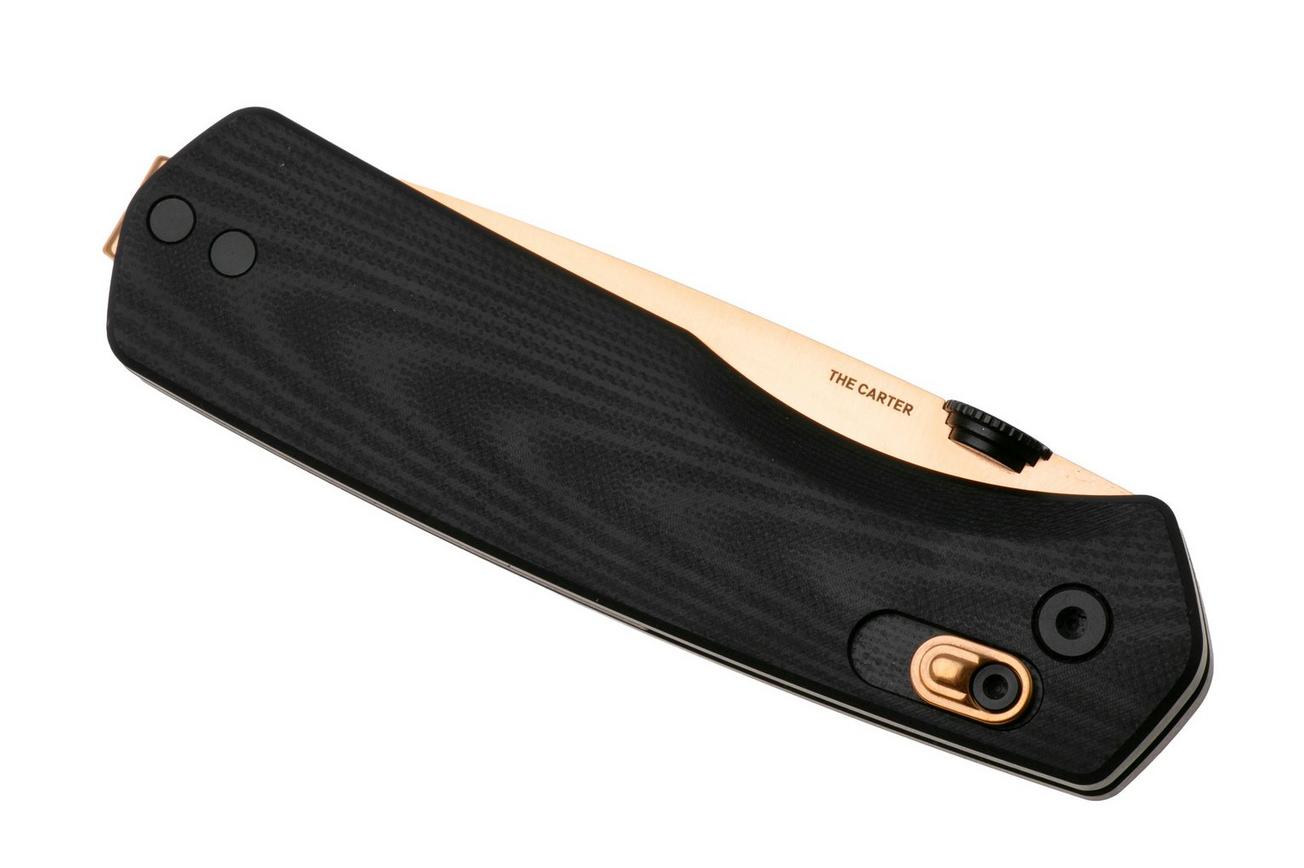 The James Brand The Carter KN108214-00 Black and Rose Gold, zakmes