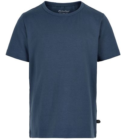 Minymo T-shirts - 2er-Pack - New Navy m. Streifen
