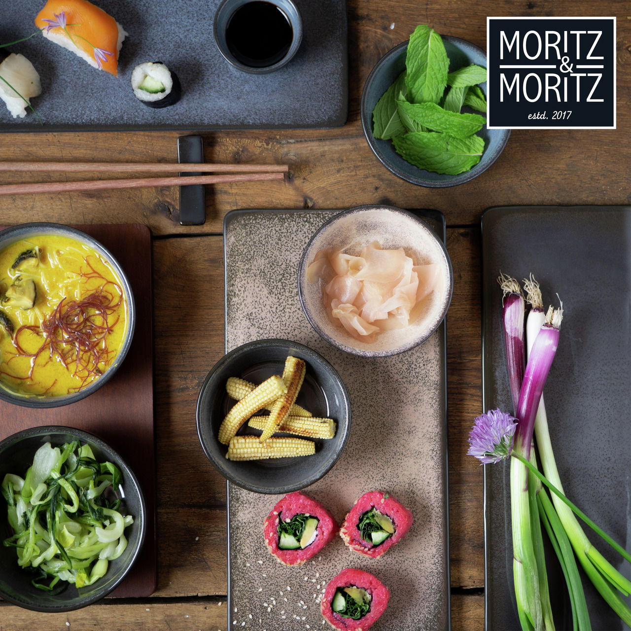 Moritz & Moritz Dip Schalen 6-tlg. Asia