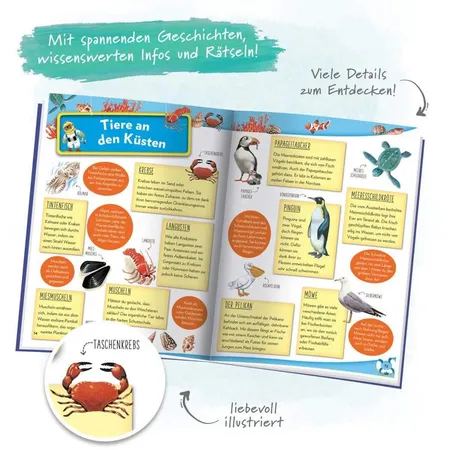 Trötsch Das Meer Geschichten Spiele Wissenswertes Stickerbuch