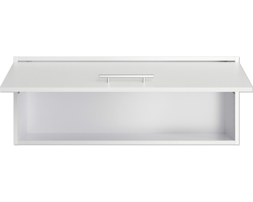Optifit Bengt932 wandkast (B x D x H): 90 x 34,9 x 35,2 cm, mat wit, gedemonteerd