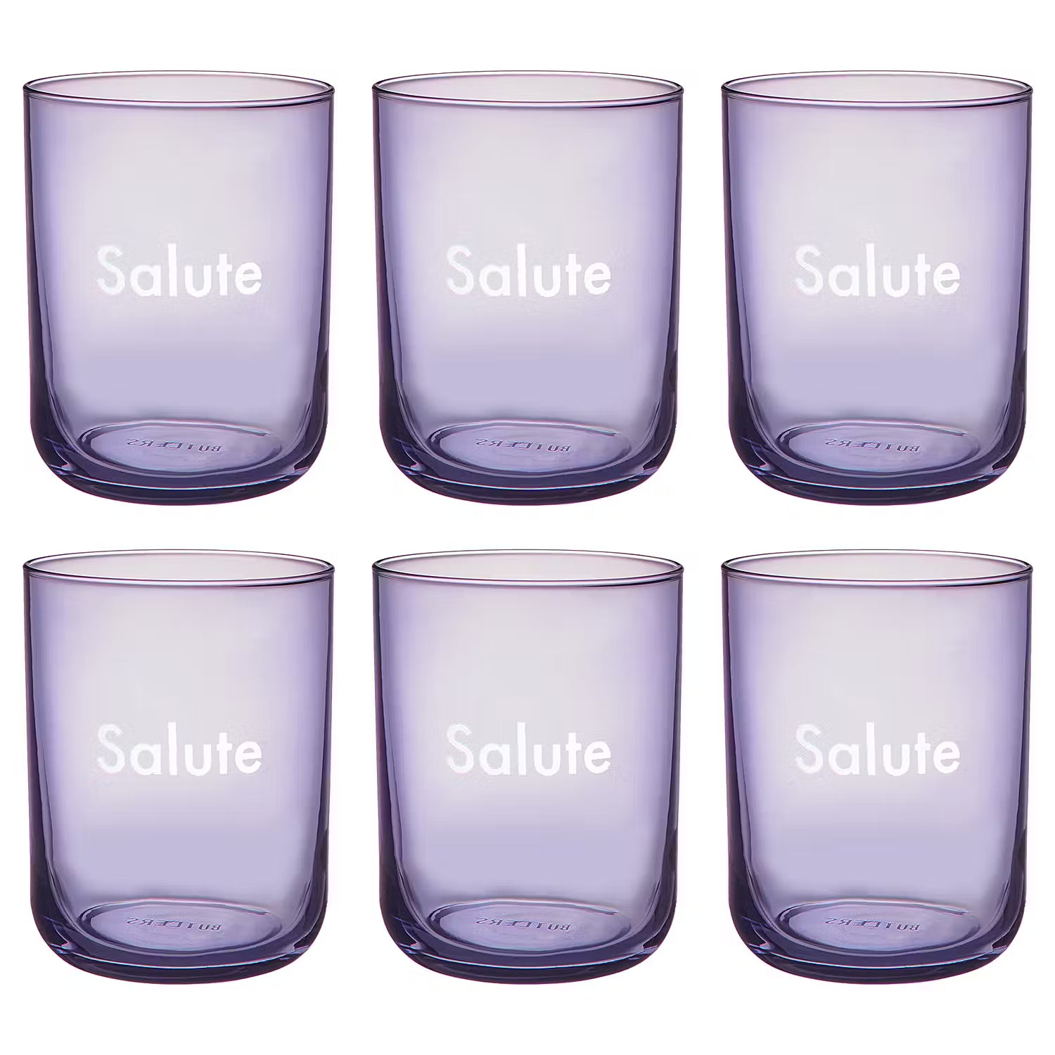 COLORATA Trinkglas Salute 6er-Set
