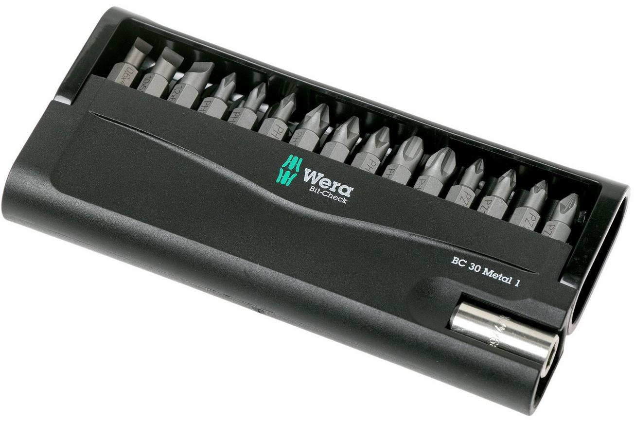 Wera Bit-Check 30 Metaal 30-delige bitset, 5057434001
