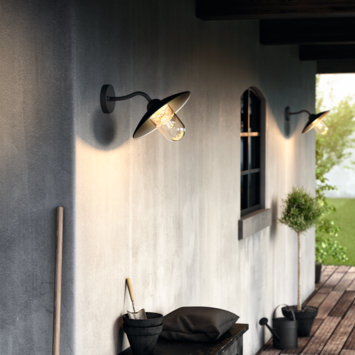 Philips buitenlamp Hammock zwart
