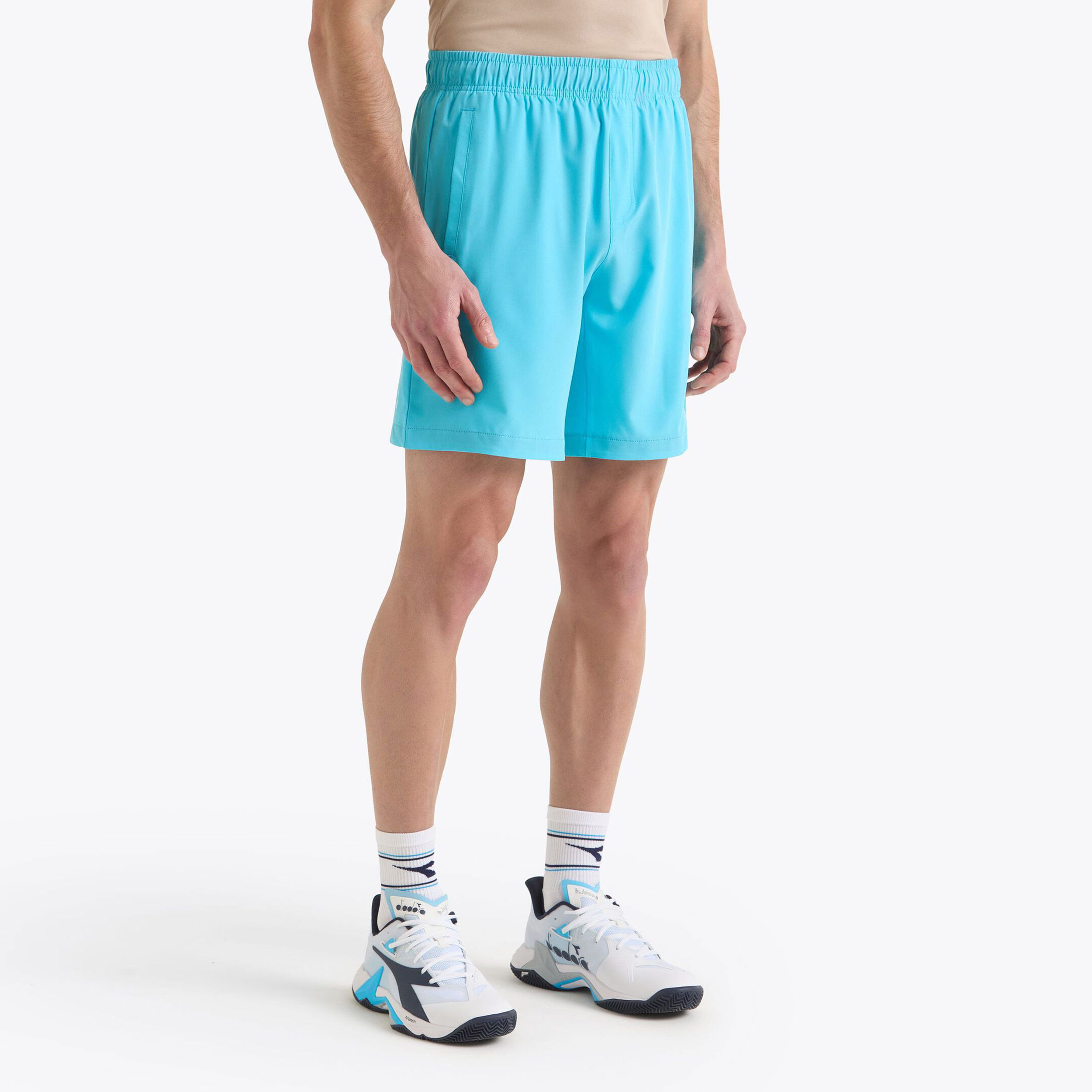 Diadora Core Shorts Hommes - Bleu Clair