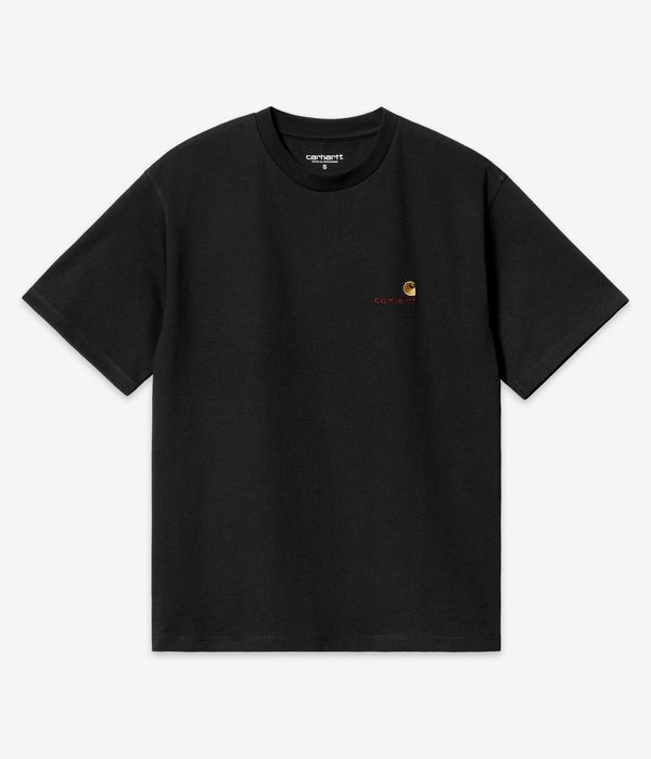 Carhartt WIP W' American Script Organic T-Shirt women (black)