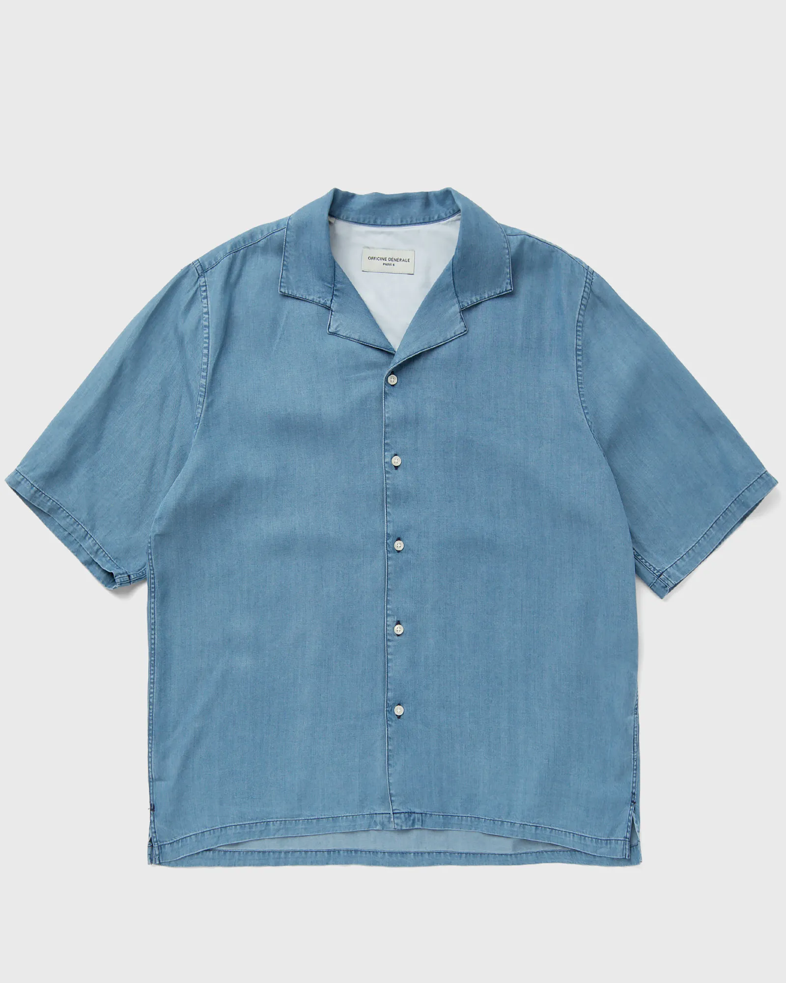 Officine Générale EREN SS INDIGO LIGHT TENCEL