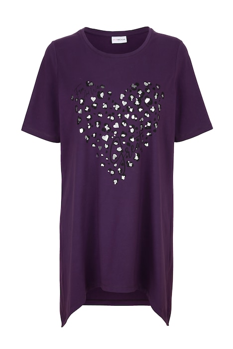 T-Shirt, Leo-Herz, Zipfelsaum