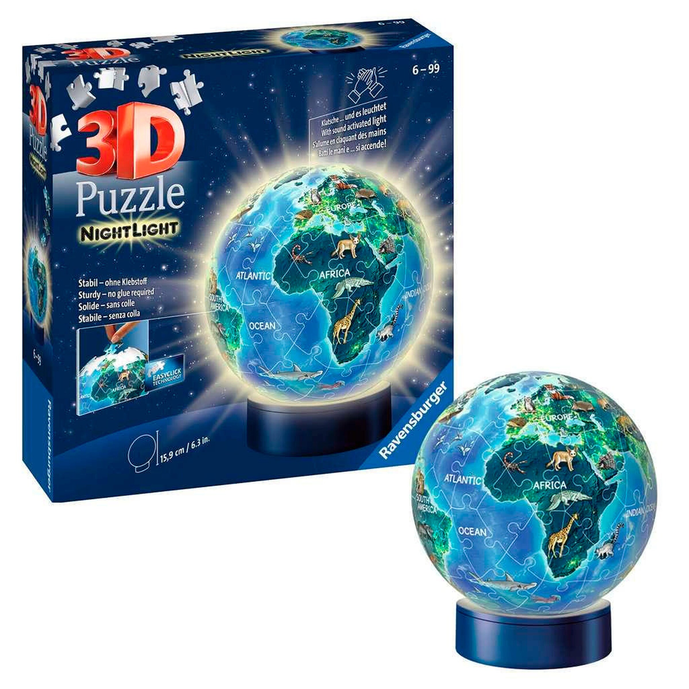 Ravensburger Nachtlicht Erde bei Nacht