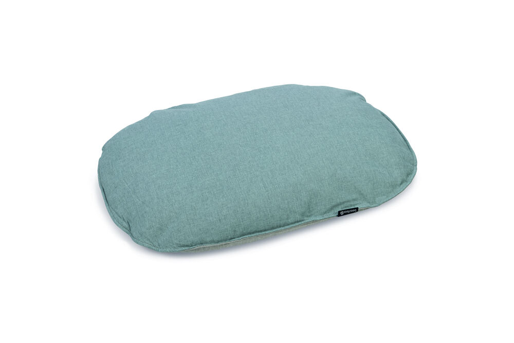 Beeztees Ferro Ovaal - Hondenkussen - grijs/blauw - 9.5x50x39 cm - XS