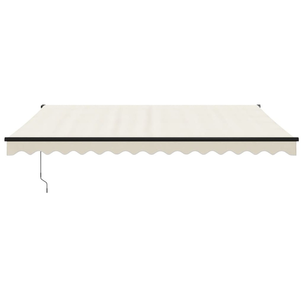 Auvent rétractable automatique crème 4x3 m