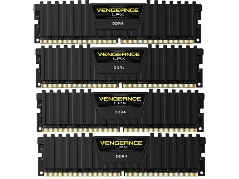 CORSAIR | Vengeance LPX - DDR4 - sæt - 32 GB: 4 x 8 GB - DIMM 288-PIN - 2666 MHz / PC4-21300 - CL16 - 1.2 V - ikke bufferet - ikke-ECC